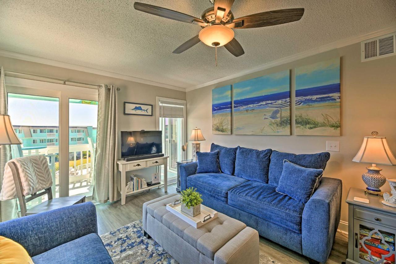 Walk To Beach Ocean-View Atlantic Beach Condo! מראה חיצוני תמונה